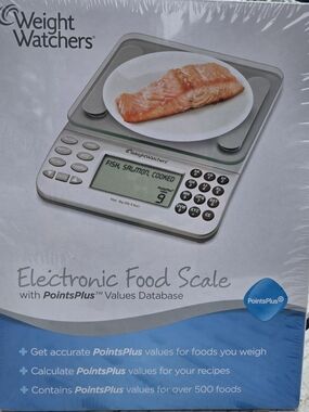 Brand New Weight Watchers Electronic Food Scale With Points Plus Values.